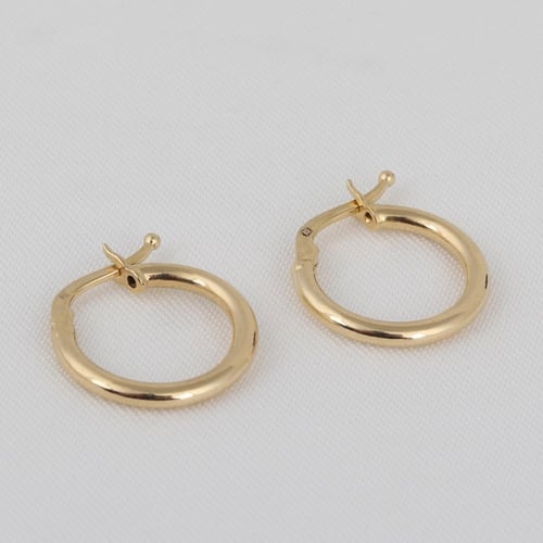 حلق ذهب دائري ( عيار 18 )