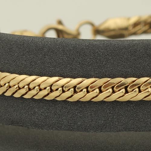 اسوارة ذهب جنزير ( عيار 18 )