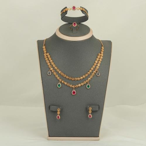 طقم ذهب ورود دورين تيفاشي (عيار 21)