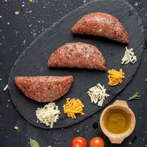 كفتة تركية محشوة بالجبن – 3 قطع