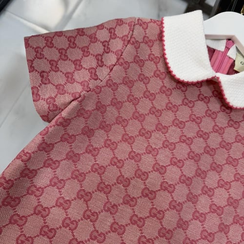 فستان بناتي وردي قوتشي