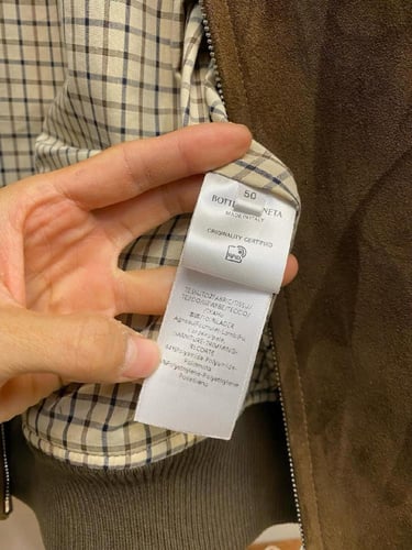 Bottega Veneta Suede Jacket