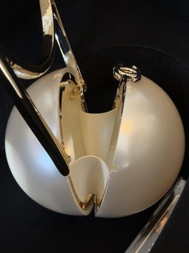 PEARL RING MINAUDIERE Handbag