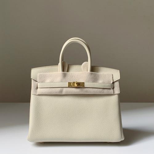 Hermès Birkin 25 Togo Leather Handbag