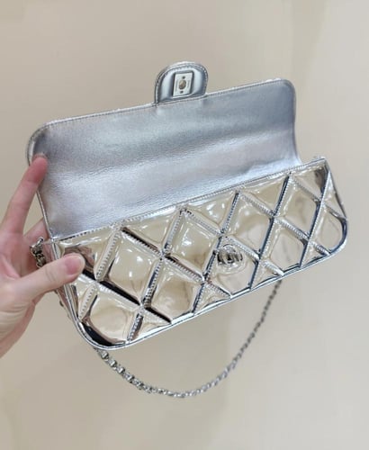 CHANEL LARGE FLAP BAG WITH TOP HANDLE