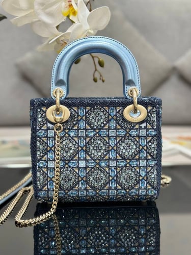 Lady Dior Bag – Crystal Embellished