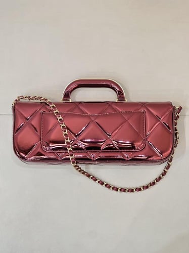 CHANEL LARGE FLAP BAG WITH TOP HANDLE