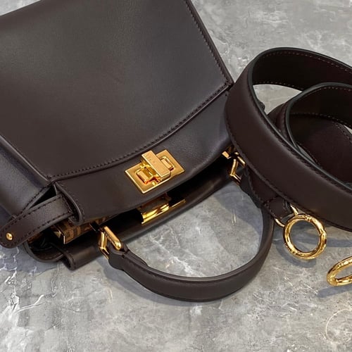 Fendi Peekaboo Iconic Bag - Brown