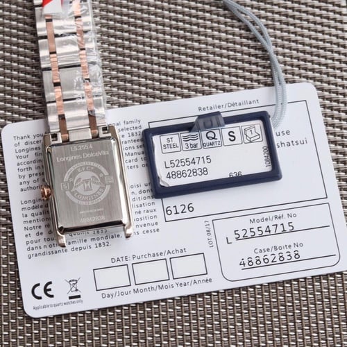 LONGINES DOLCEVITA, quartz watch / ساعة لونجين دول...