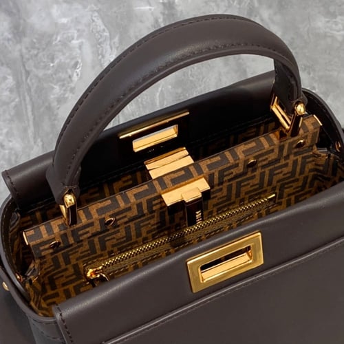 Fendi Peekaboo Iconic Bag - Brown