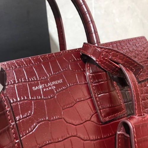 Saint Laurent Sac de Jour leather tote