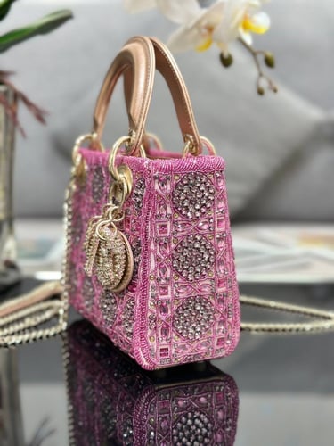Lady Dior Bag – Crystal Embellished