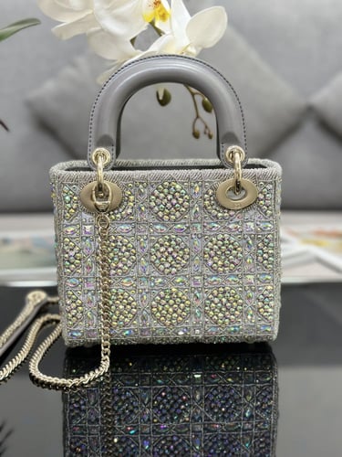 Lady Dior Bag – Crystal Embellished
