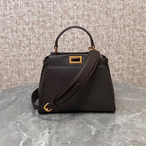 Fendi Peekaboo Iconic Bag - Brown