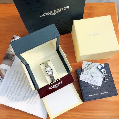 Longines Equestrian quartz watch in steel / ساعة ل...