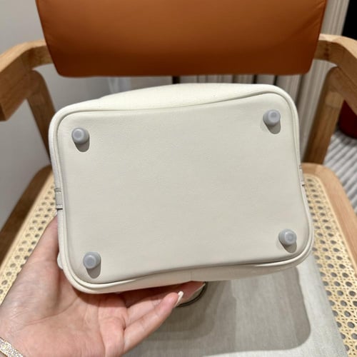 Hermès Picotin Lock Canvas Tote Bag