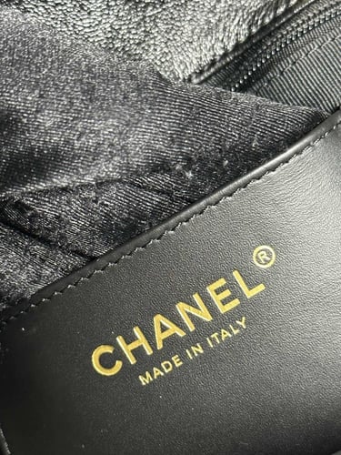 Chanel Black Quilted Leather Hobo Bag