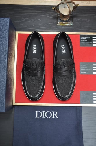 حذاء ديور جرانفيل لوفر أسود - Dior Loafer Black