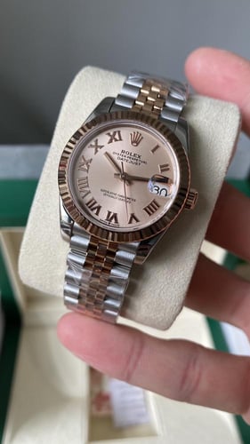 Rolex Datejust 31 Rose Gold/Steel / رولكس ديت جست...