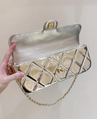 CHANEL LARGE FLAP BAG WITH TOP HANDLE