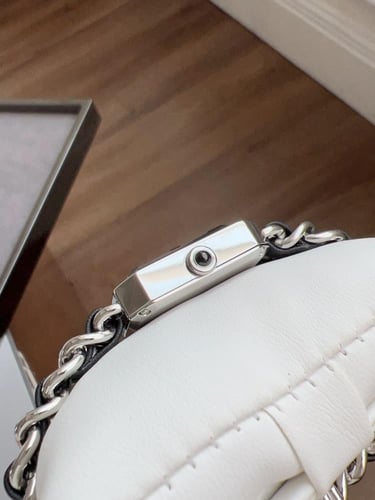 Chanel Premiere Mini Watch – Pink Leather & Steel...