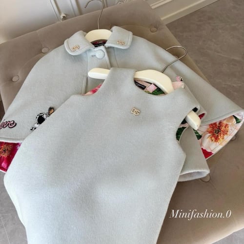 طقم الشتاء الفاخر – كشمير ناعم للبنات