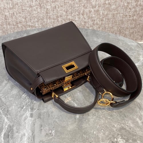 Fendi Peekaboo Iconic Bag - Brown