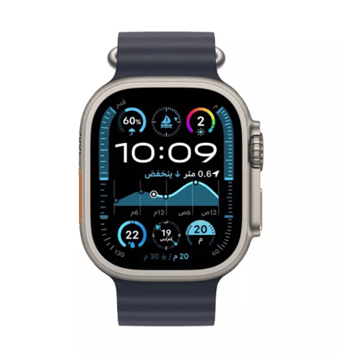 ابل، ساعة الترا 2، جي بي اس، خاصية الاتصال، 49 ملم...