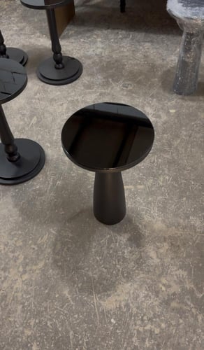 طاوله خده خشب بسطح زجاج