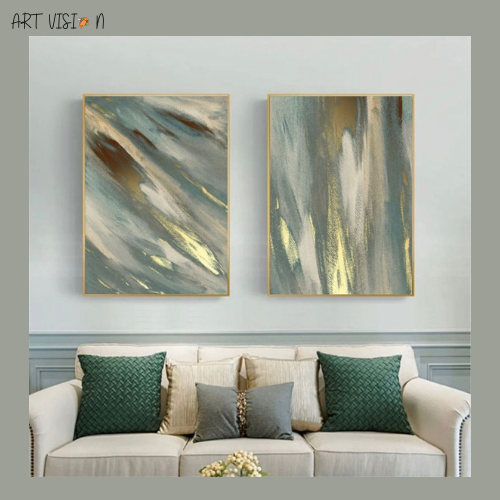 لوحة كانفس تجريدية