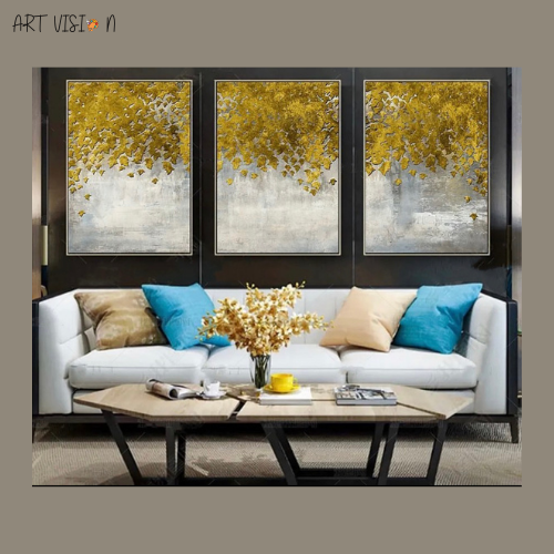 لوحة كانفس أشجار