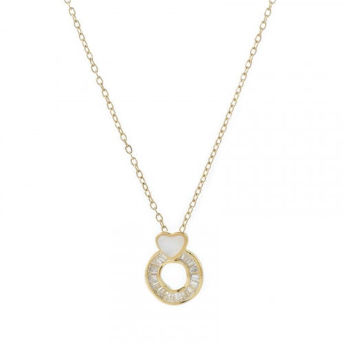 سلسال ليقنت ذهبي بتصميم مميز