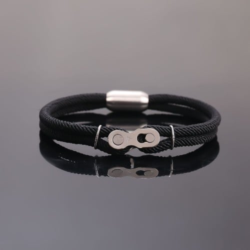 إسوارة ليقنت قماش الاسود