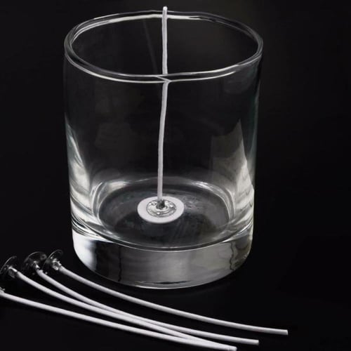 50 فتيلة من القطن الطبيعي بطول 6 سم