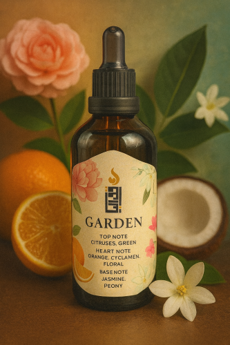 Garden – زيت عطري لصناعة الشموع