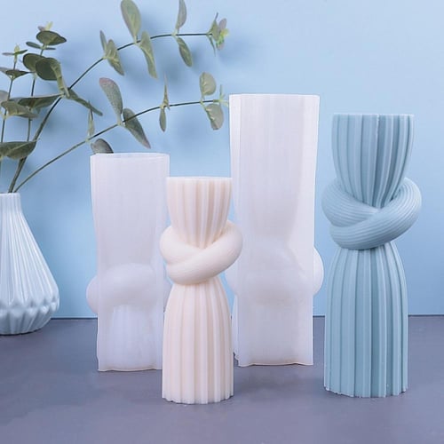 قالب سيليكون شموع عقدة أنيقة