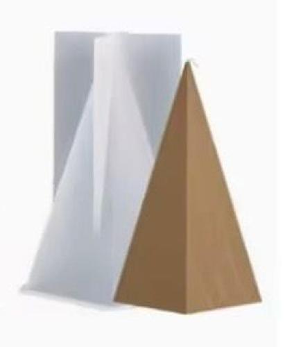 قالب سيليكون شموع هرمي هندسي