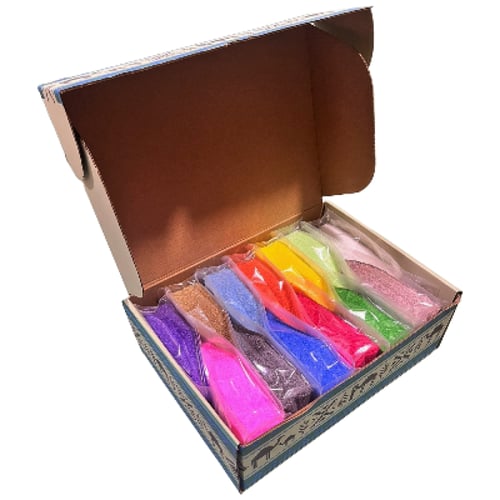 مجموعة شمع الرمل الملون 13 لون