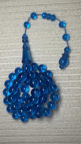 سبحة باكلايت أزرق