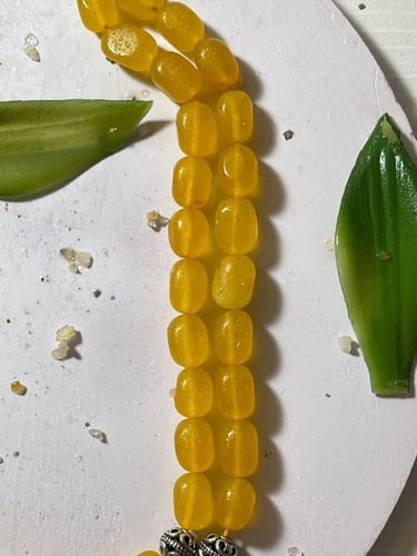 سبحة عقيق - مشمشي أصلي