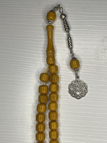 سبحة باكلايت بلجيكي - كركمي