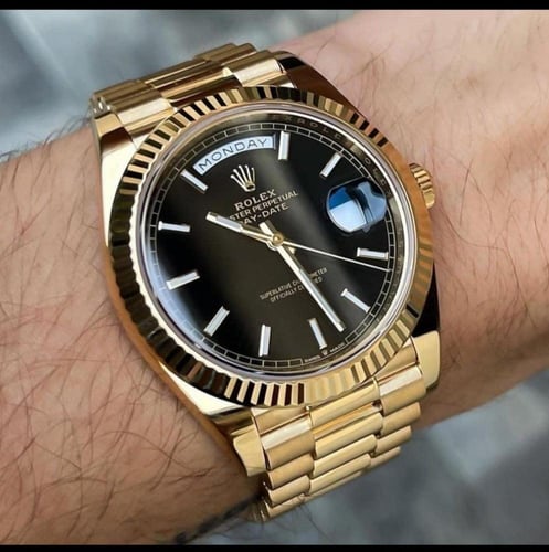 ساعة روليكس رجالي كلاسيكية اوتماتيك