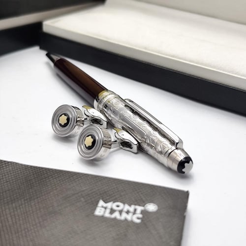 قلم وكبك مونت بلانك -A1