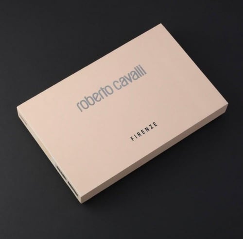 شماغ روبرتو كافالي أحمر R.C-R