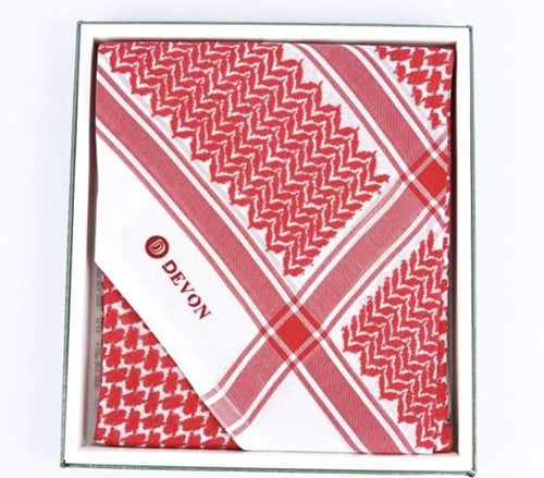 شماغ ديفون احمر