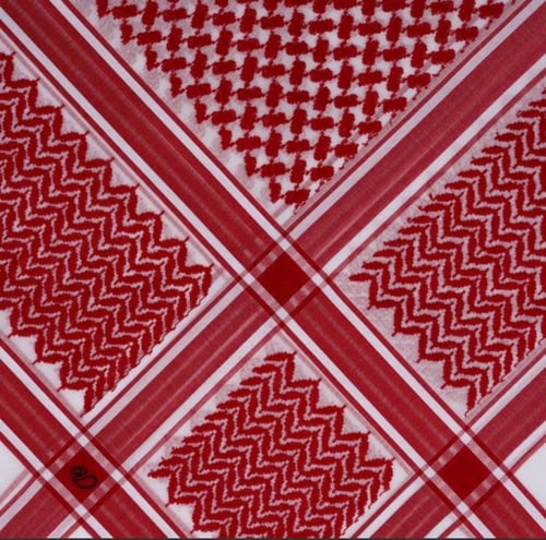 شماغ فيلفت روز انجليزي 2023