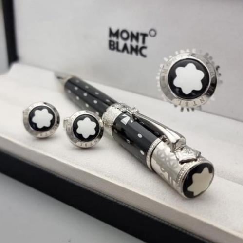 قلم + كبك مونت بلانك