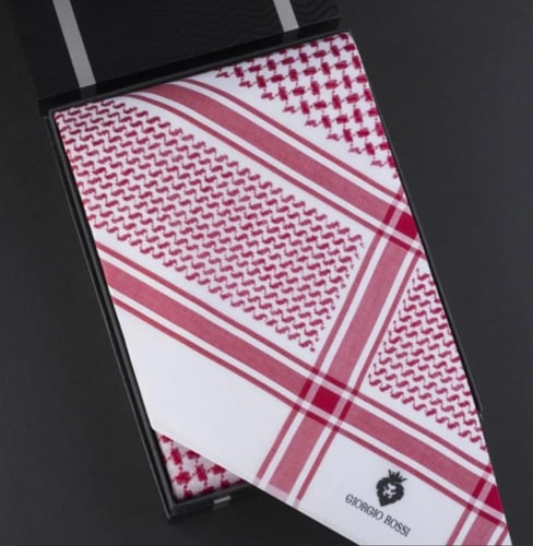 شماغ أحمر جورجيو روسي إطالي G.R-R