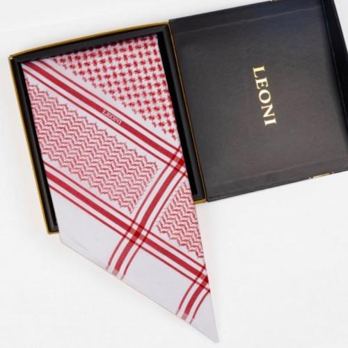 شماغ ليوني الانجليزي لون فاتح