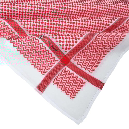 شماغ بونيتي رومانو أحمر جاكارد مميز